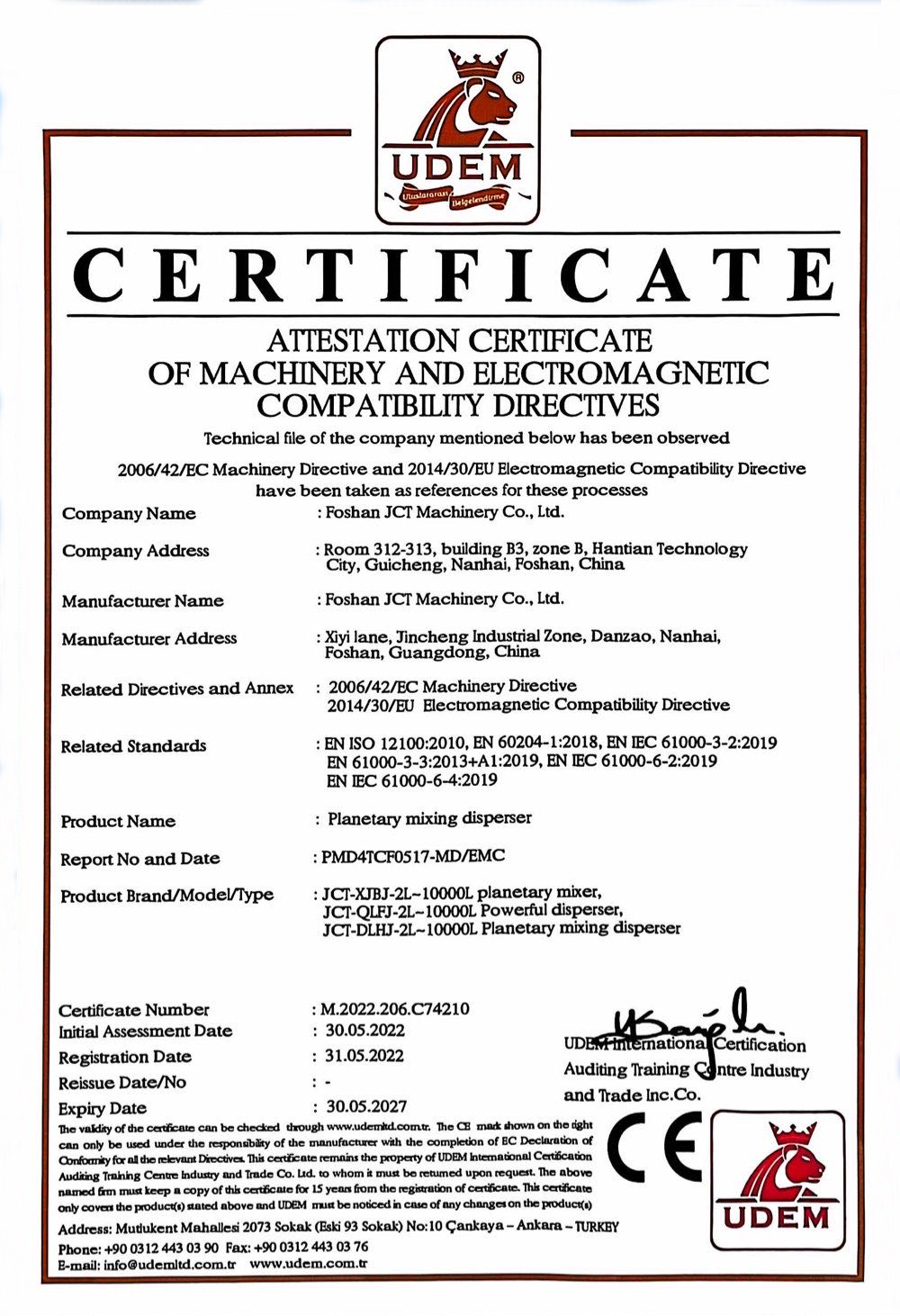 Certificate 2