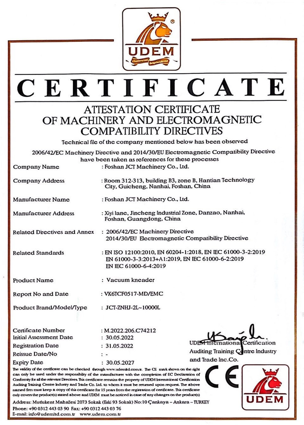 Certificate 6